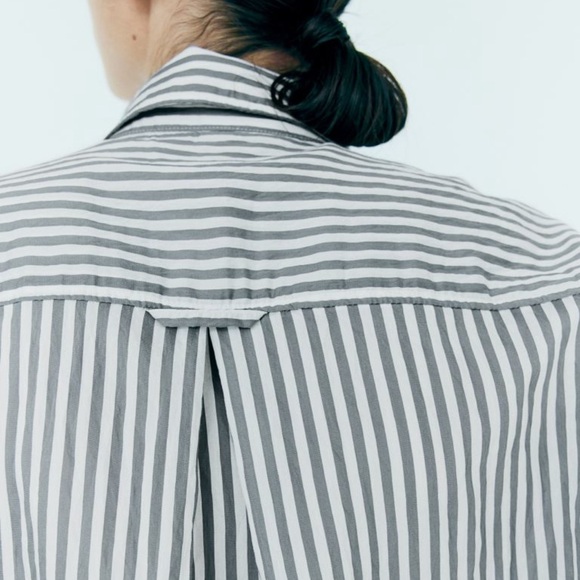 NWT H&M Shirt Oversized Light size XS - Picture 4 of 7